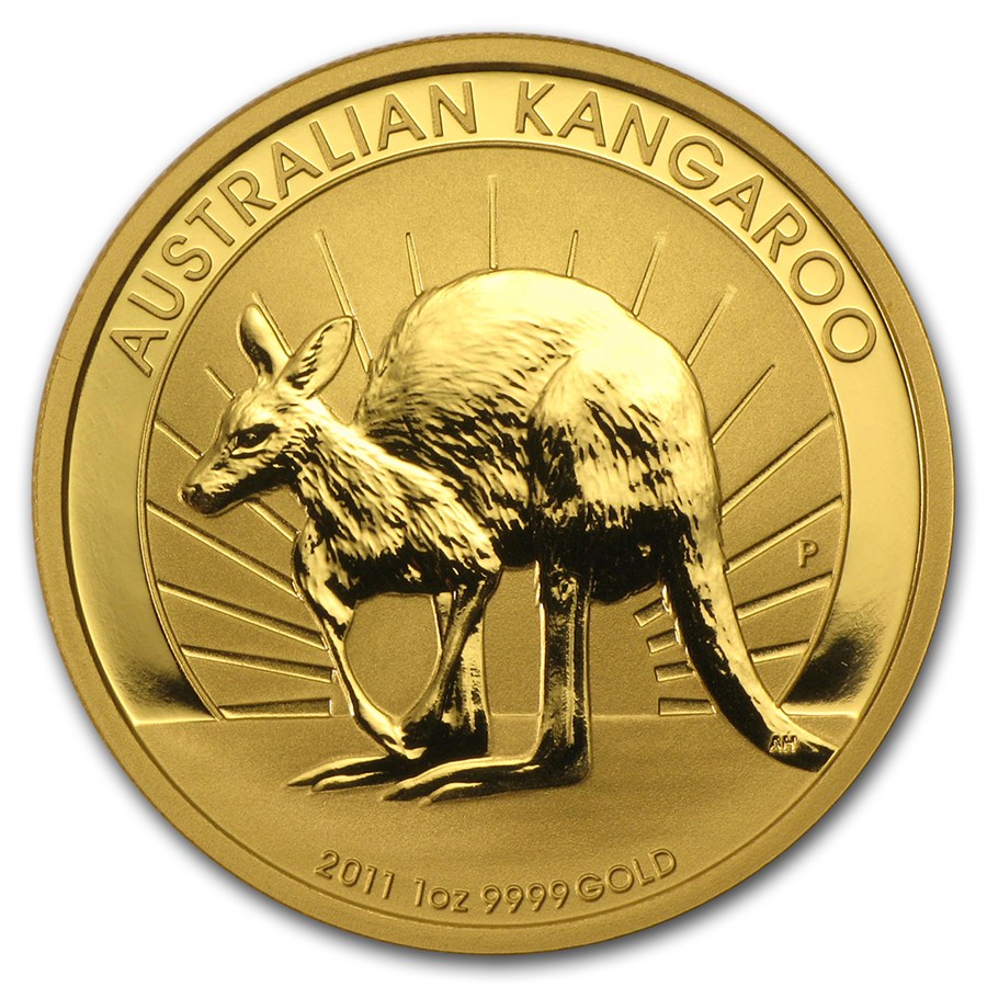 Gold Kangaroo Coin 2011 - 1 oz